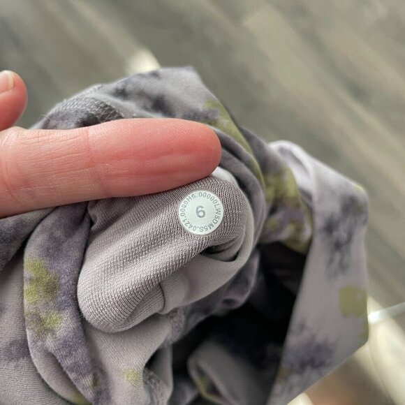 Lululemon 2021 Align Super-High-Rise Pant 28" Activewear Leggings Purple Gray 6 - Picture 8 of 8